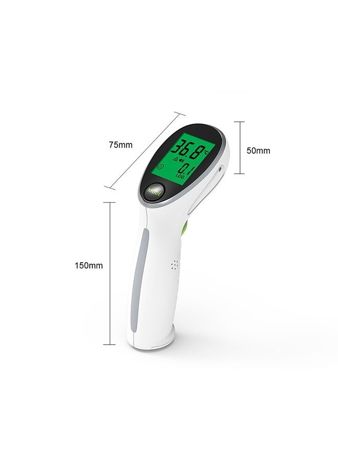 Household Medical Thermometer, No-Touch Infrared Digital Accurate Thermometer (White)