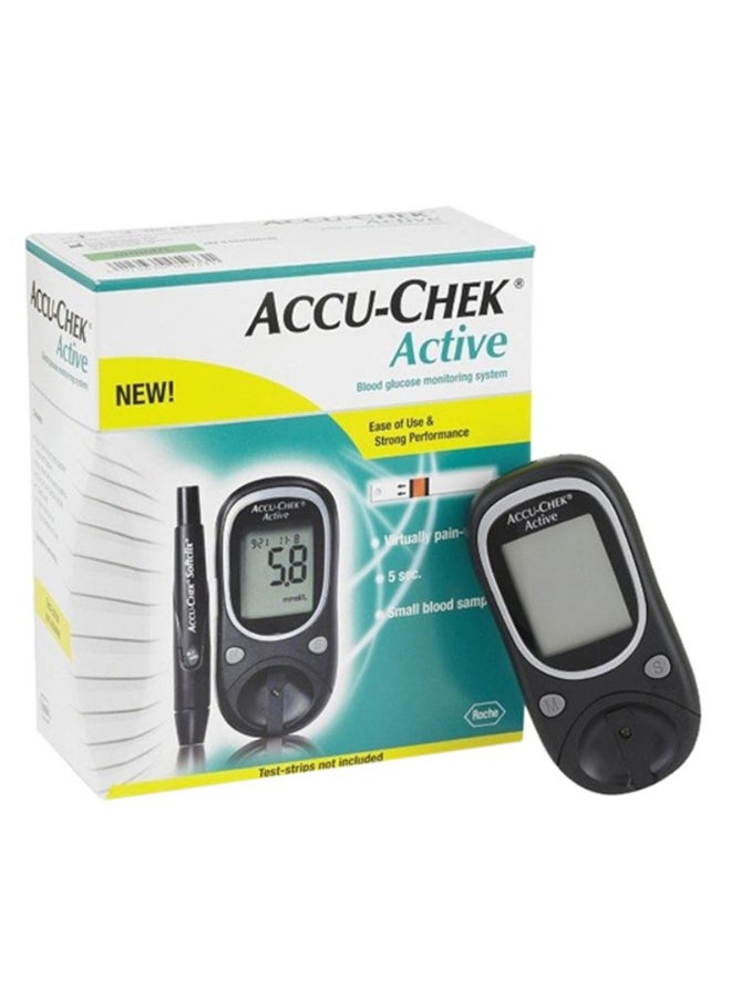 10-Piece Active Blood Glucose Meter Kit