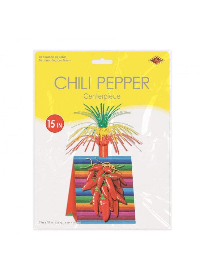 Chili Pepper Centerpiece Party Accessory (1 count) (1/Pkg)