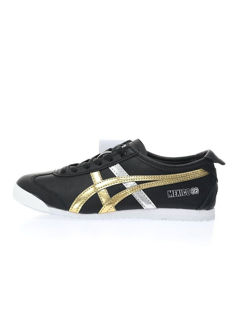 Mexico 66 Sneakers Black/Gold/Silver