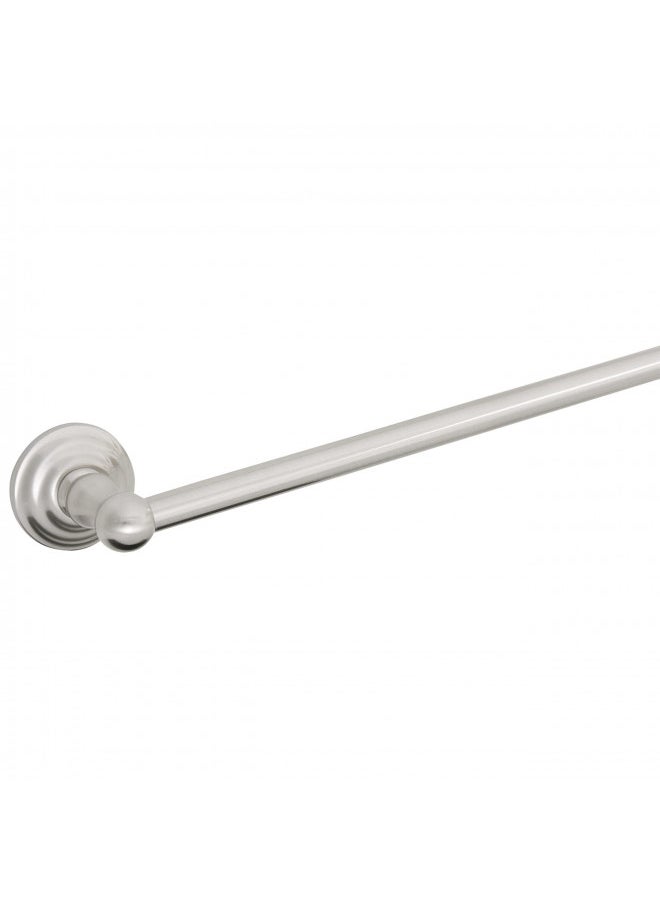 Design House 538348 Calisto Wall Mounted Towel Bar Accessory, Satin Nickel, 30-inch