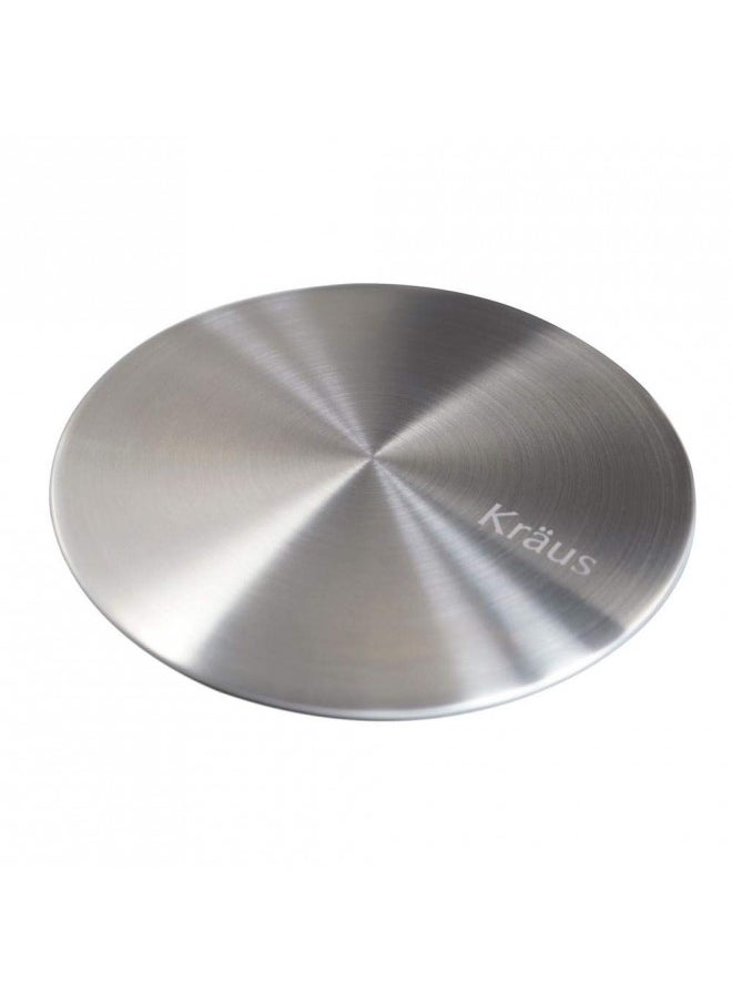 Kraus STC-2 Cappro Removable Decorative Drain Cover, Stainless Steel