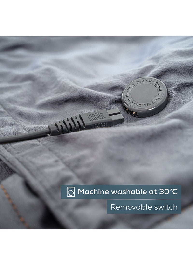 HD 74 Limited Edition Electric Heated Blanket Extra Soft & Breathable 6 Temperature Settings Fast Heating Auto Shut-Off