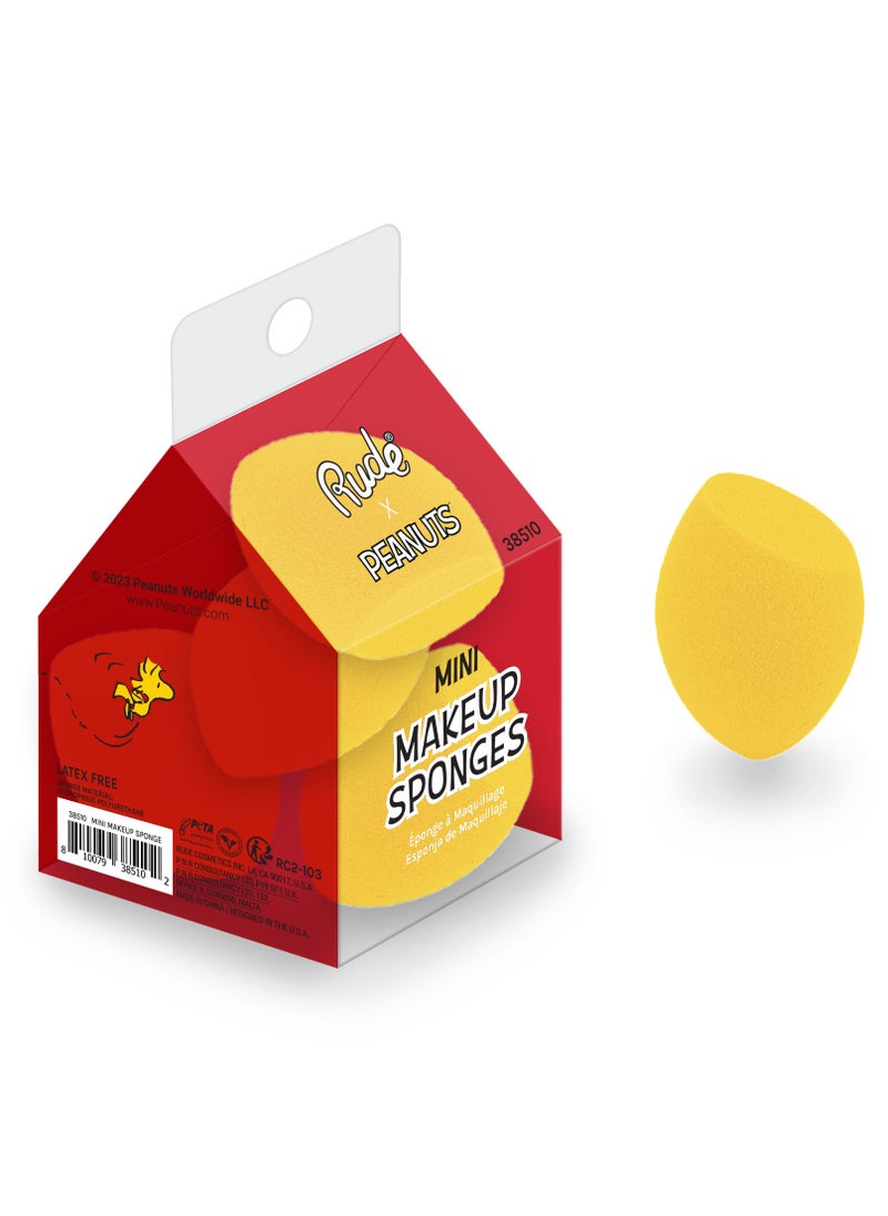 RUDE PEANUTS MAKEUP SPONGES - MINI