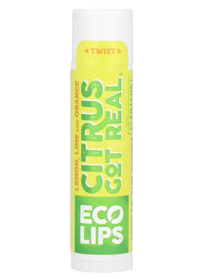 Citrus Got Real Lip Balm Lemon Lime and Orange 0.15 oz (4.25 g)