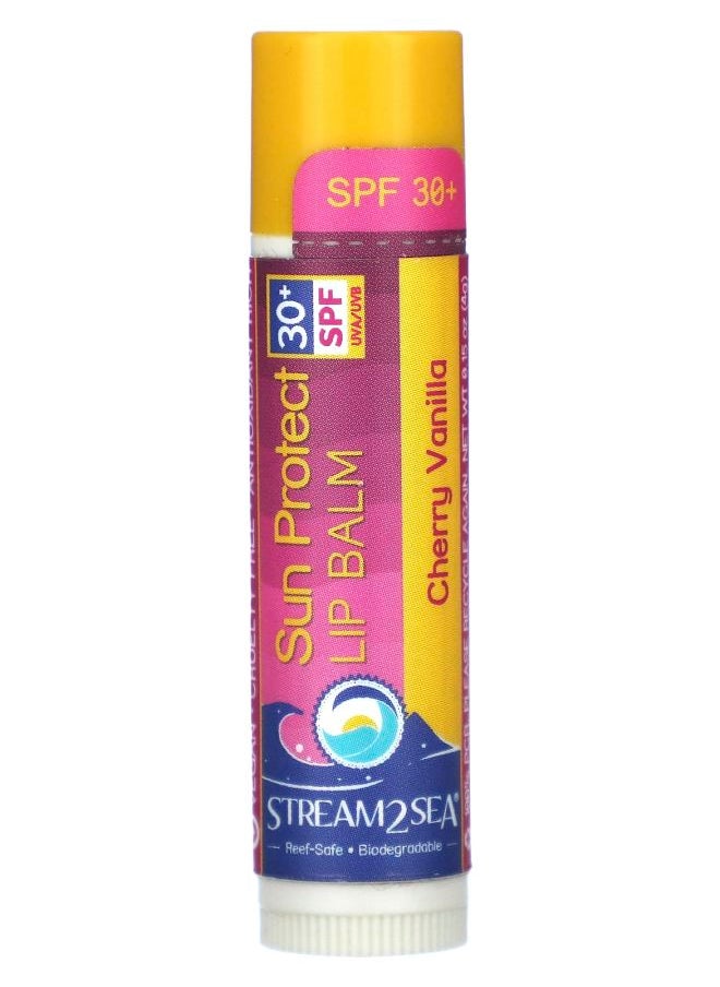 Sun Protect Lip Balm SPF 30+ Cherry Vanilla 0.15 oz (4 g)