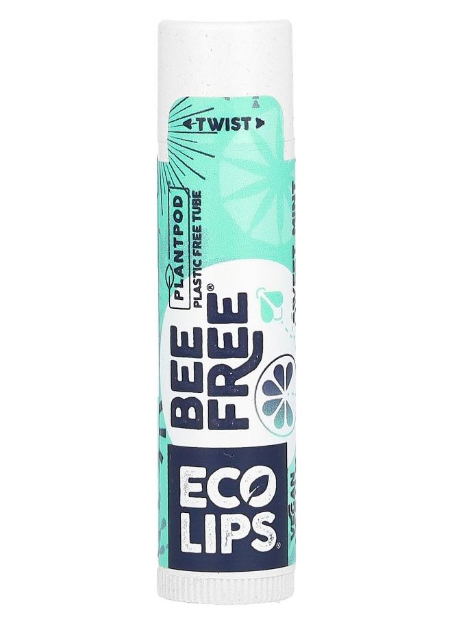 Bee Free Vegan Lip Balm Sweet Mint 0.15 oz (4.25 g)