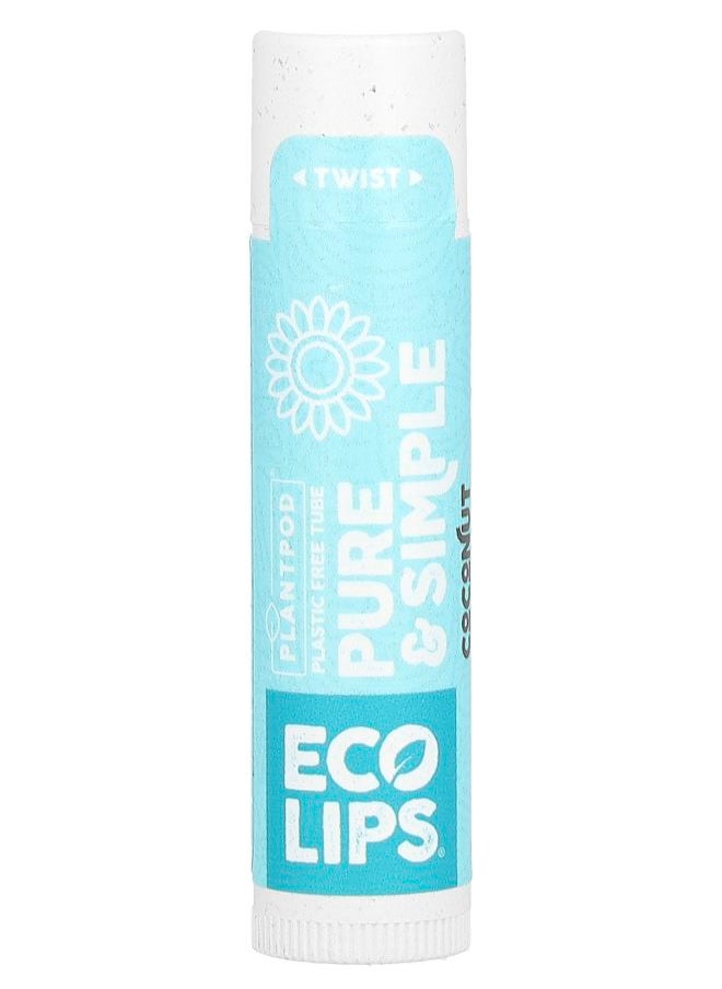 Pure & Simple Lip Balm Coconut 0.15 oz (4.25 g)