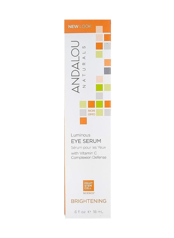 Naturals Luminous Eye Serum, Vitamin C Complexion Defense 18ml