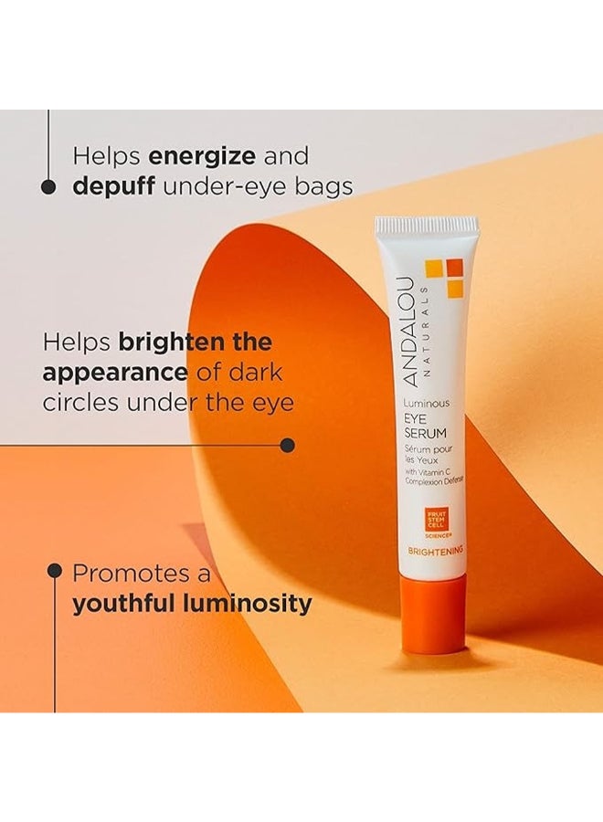 Naturals Luminous Eye Serum, Vitamin C Complexion Defense 18ml