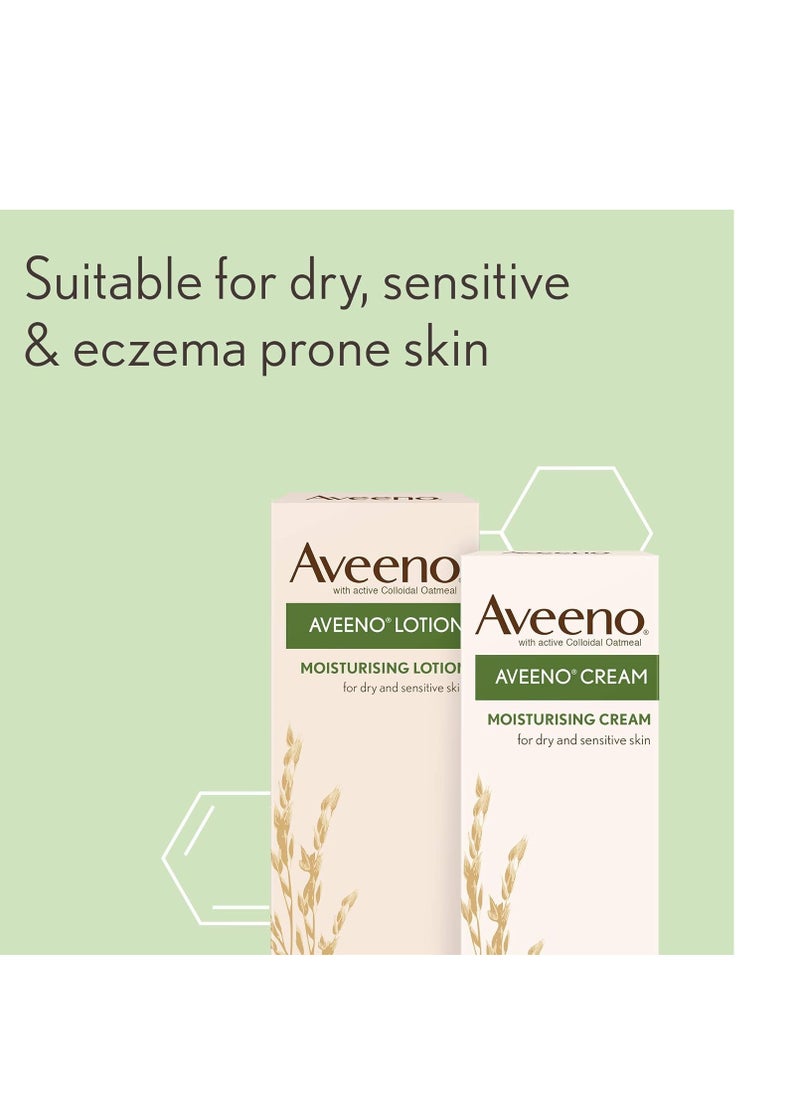 Aveeno, Moisturising Cream Colloidal Oatmeal, Shea Butter, 100ml