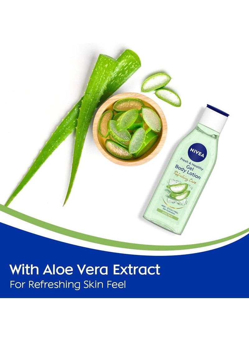 Nivea Aloe Vera Gel Imported Body Lotion, 390ml