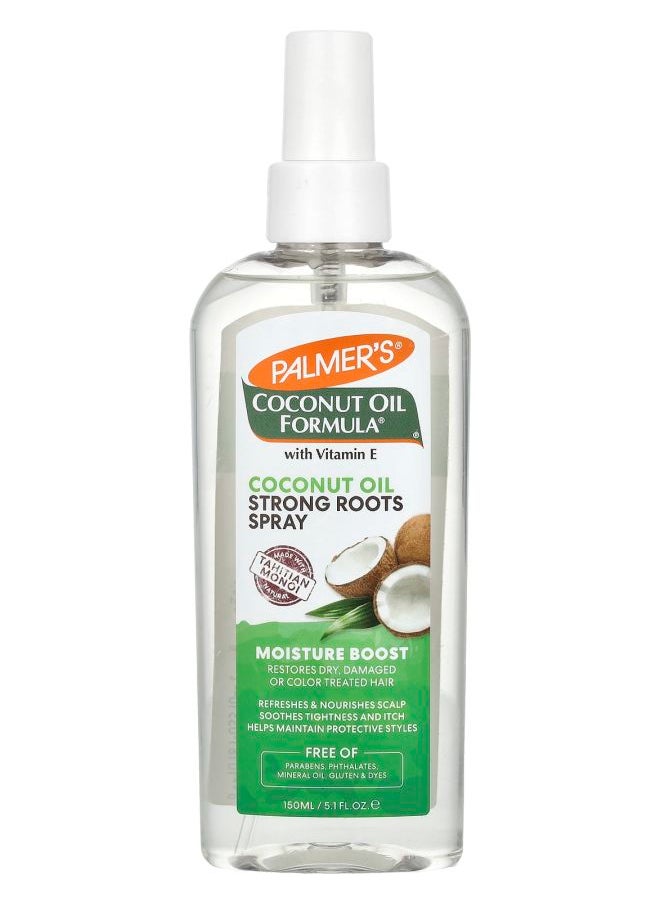 Coconut Oil Formula® with Vitamin E Strong Roots Spray Moisture Boost 5.1 fl oz (150 ml)