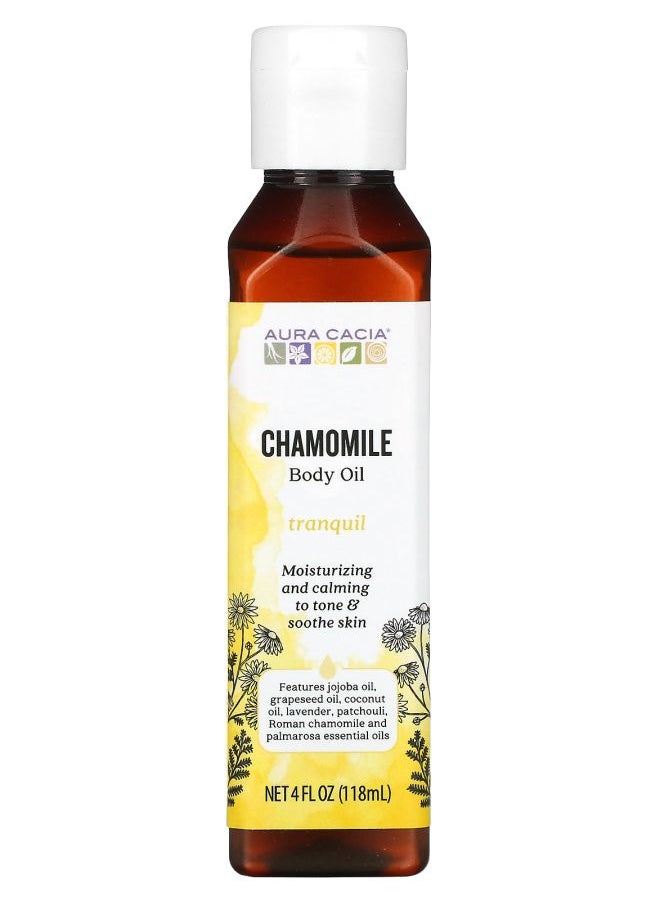 Body Oil Chamomile 4 fl oz (118 ml)