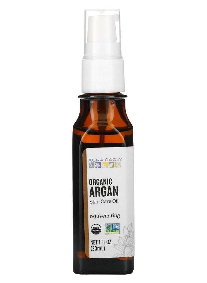 Organic Skin Care Oil Rejuvenating Argan 1 fl oz (30 ml)