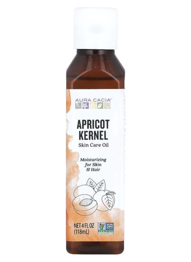 Skin Care Oil Apricot Kernel 4 fl oz (118 ml)