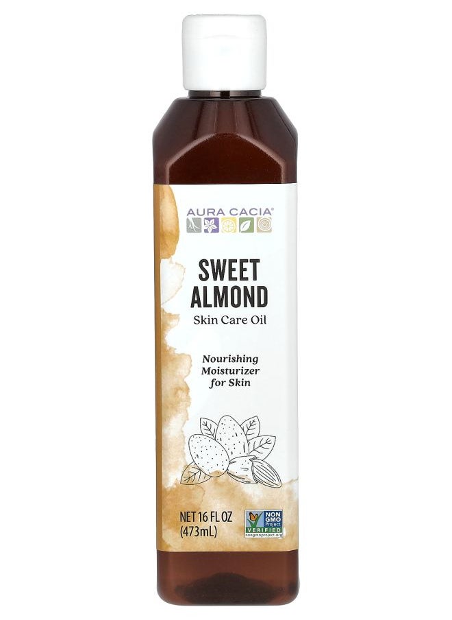 Skin Care Oil Sweet Almond 16 fl oz (473 ml)