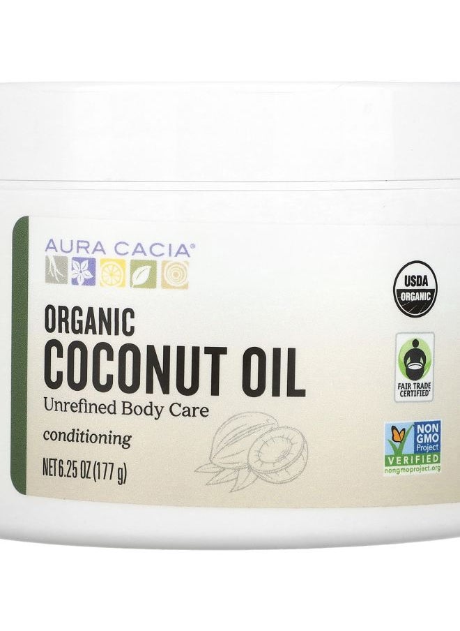 Organic Coconut Oil 6.25 oz (177 g)