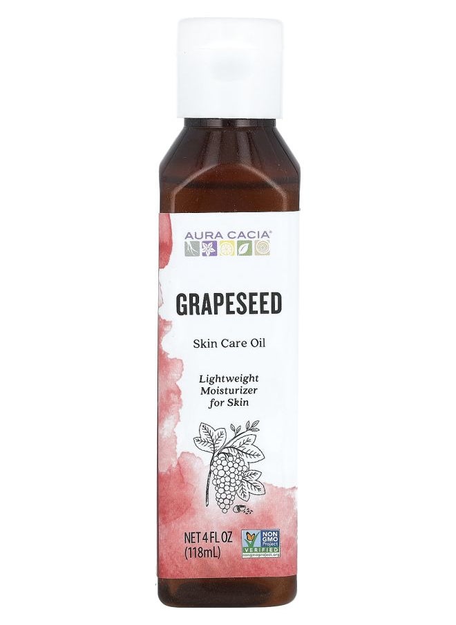 Skin Care Oil  Grapeseed 4 fl oz (118 ml)