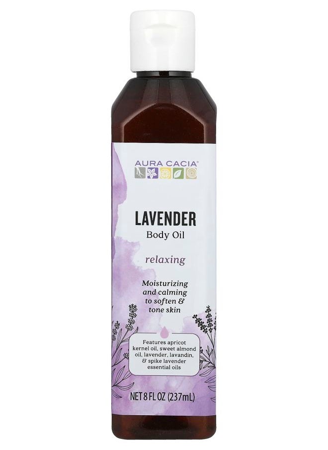 Body Oil Lavender 8 fl oz (237 ml)