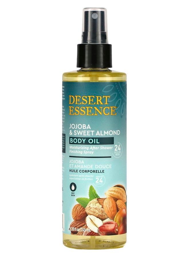 Jojoba & Sweet Almond Body Oil 8.28 fl oz (245 ml)