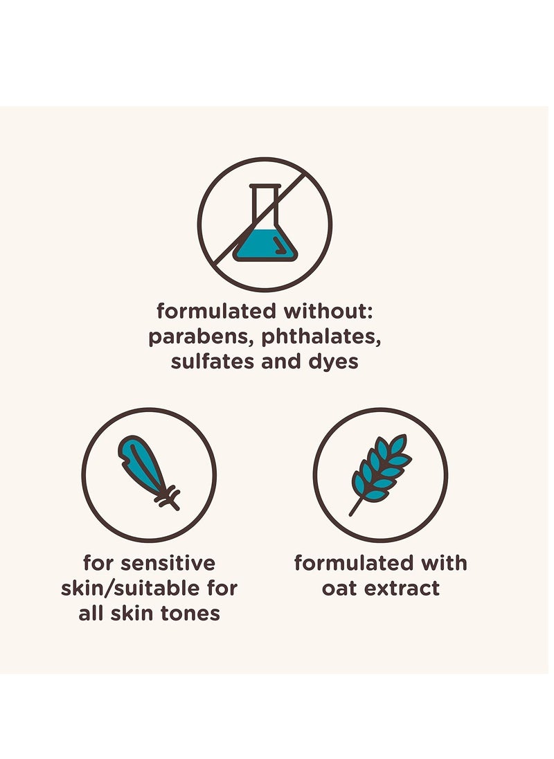 Aveeno Kids Sensitive Skin Face & Body Wash with Oat Extract, Gently Washes Away Dirt & Germs Without Drying, Tear-Free & Suitable for All Skin Tones, Hypoallergenic, 18 fl. Oz
