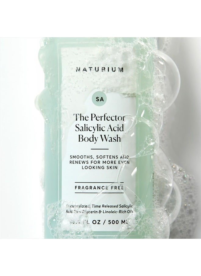 The Perfector Salicylic Acid Body Wash, Gentle & Smoothing Cleanser, 16.9 oz