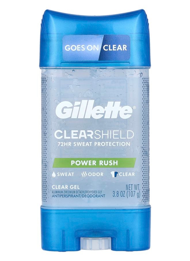 ClearShield Antiperspirant Deodorant Power Rush 3.8 oz (107 g)