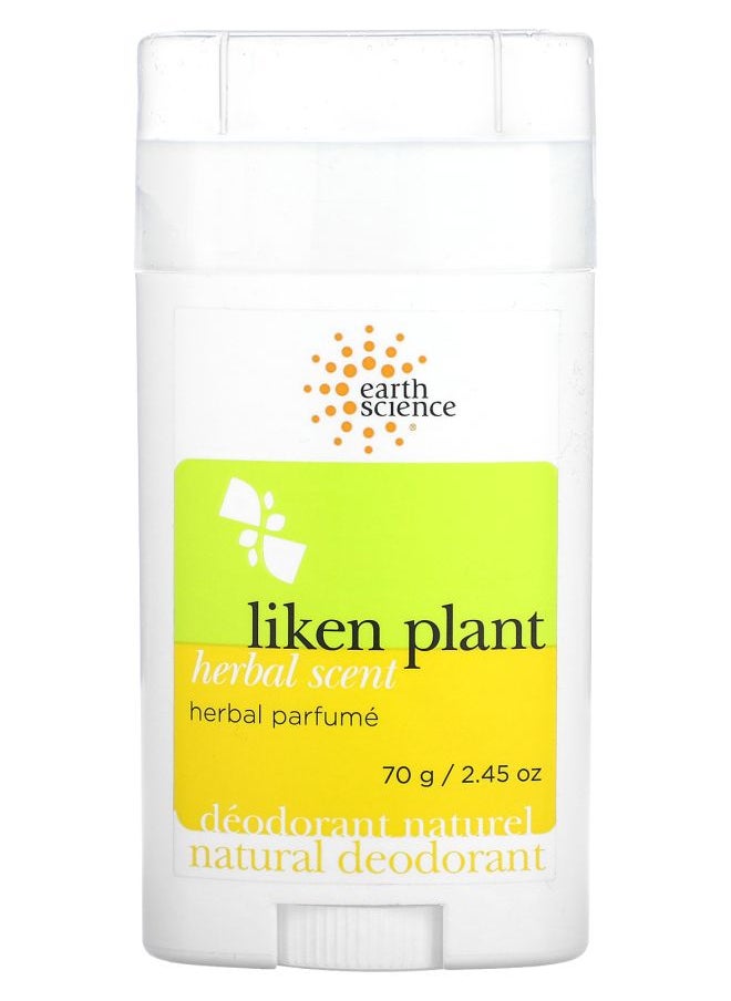 Natural Deodorant Liken Plant Herbal  2.45 oz (70 g)
