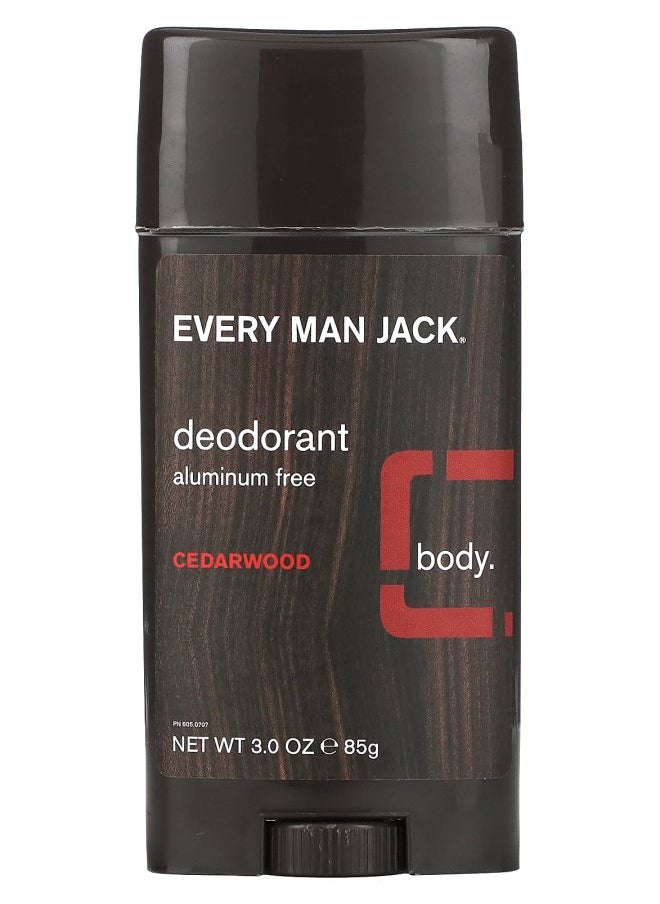 Deodorant Aluminum Free Cedarwood 3 oz (85 g)