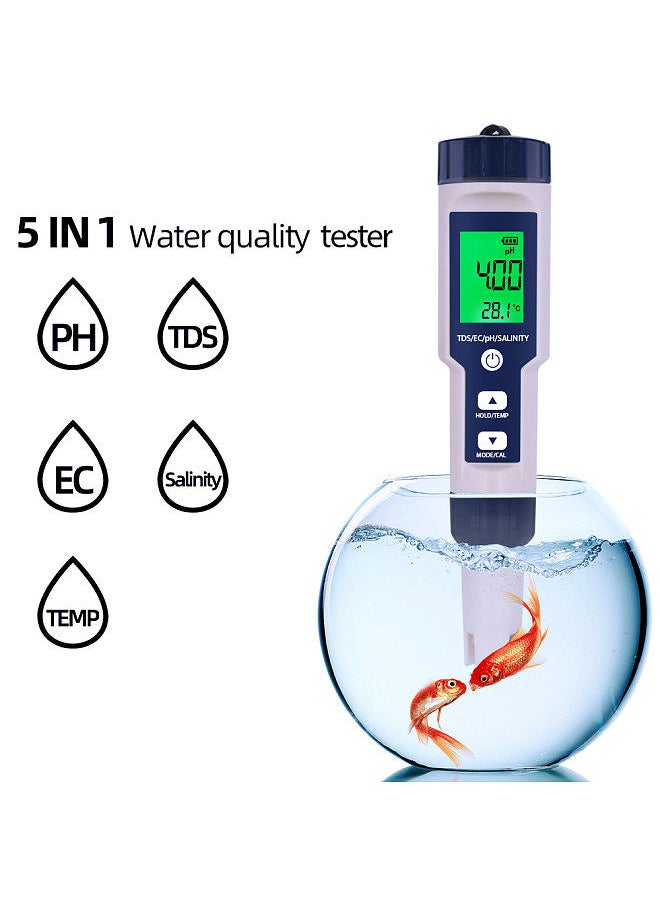 Water Quality Tester Digital Meter Water Quality Analyzer Detector