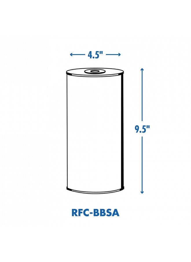 Culligan RFC-BBSA 25 Micron Whole House Water Filter for Sediment, 10