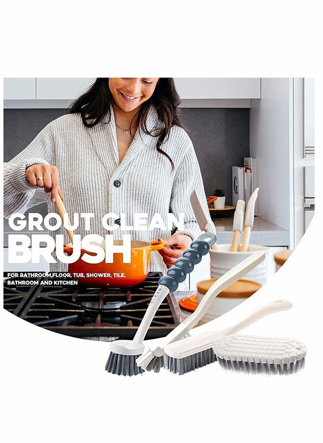 Pack Of 4 Cleaning Brush Set