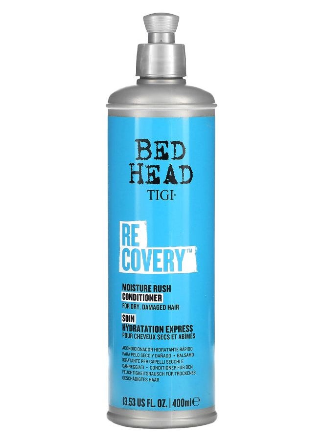 Bed Head Recovery Moisture Rush Conditioner For Dry Damaged Hair 13.53 fl oz (400 ml)