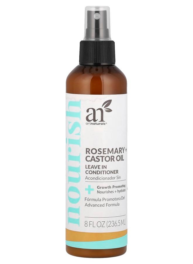 Leave in Conditioner Rosemary + Castor Oil 8 fl oz (236.5 ml)