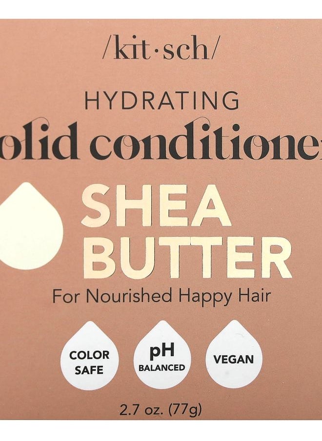 Hydrating Solid Conditioner Bar Shea Butter Sugared Amber & Shea 1 Bar 2.7 oz (77 g)