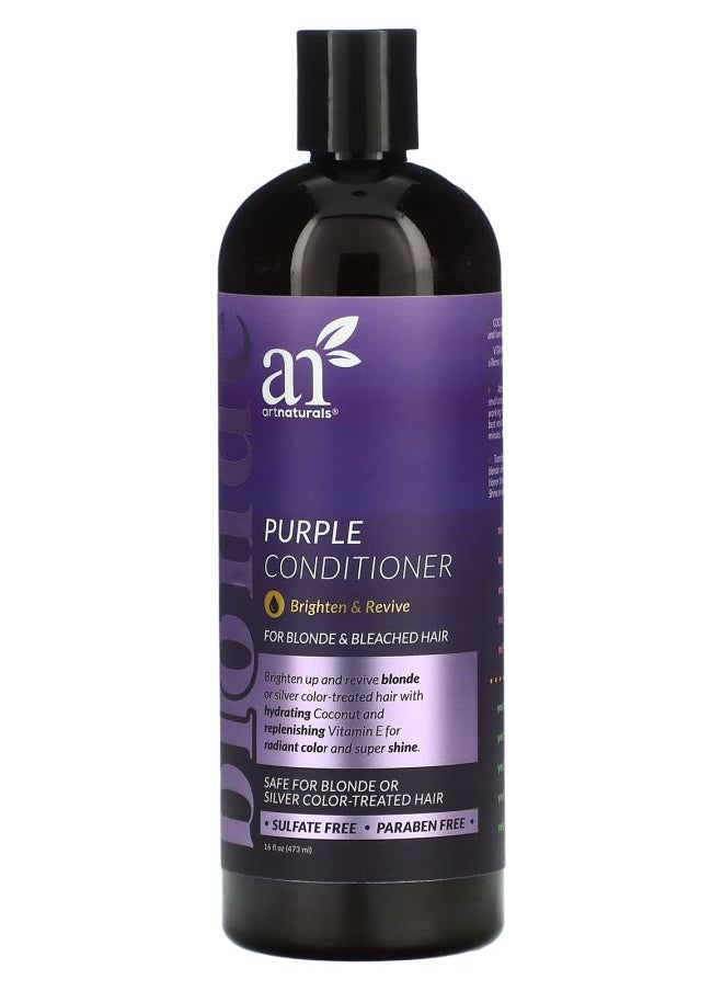 Purple Conditioner For Blonde & Bleached Hair 16 fl oz (473 ml)