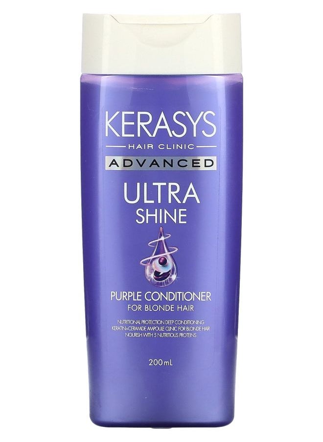 Advanced Ultra Shine Purple Conditioner For Blonde Hair 200 ml