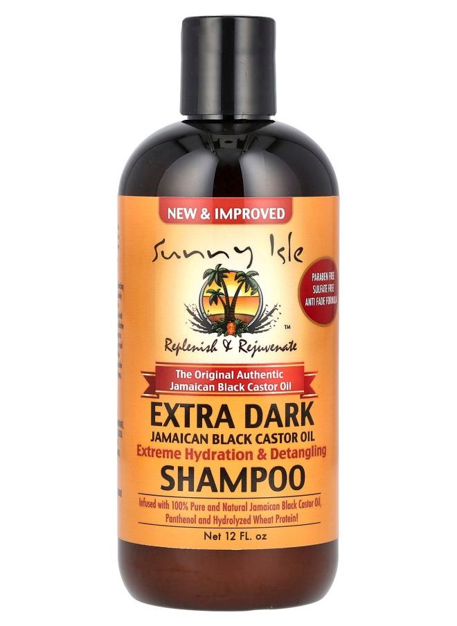 Extra Dark Jamaican Black Castor Oil Shampoo 12 fl oz