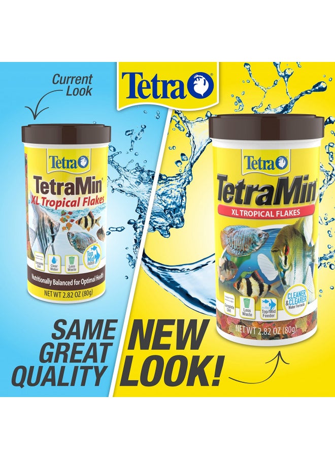 Tetra 16155 Min Large Tropical Flakes For Top/Mid Feeders, 5.65-Ounce