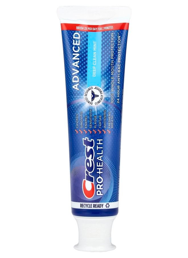 Pro-Health Advanced Fluoride Toothpaste Deep Clean Mint 5.1 oz (144 g)