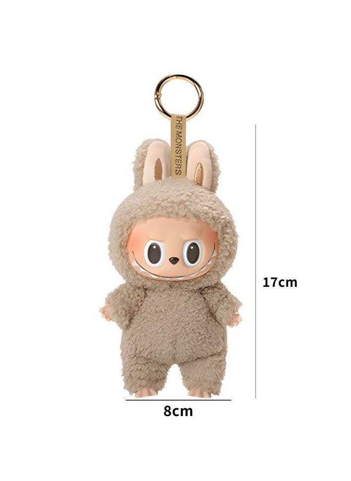 Pop marts LABUBU Keychain vinyl doll 17cm / Random Design