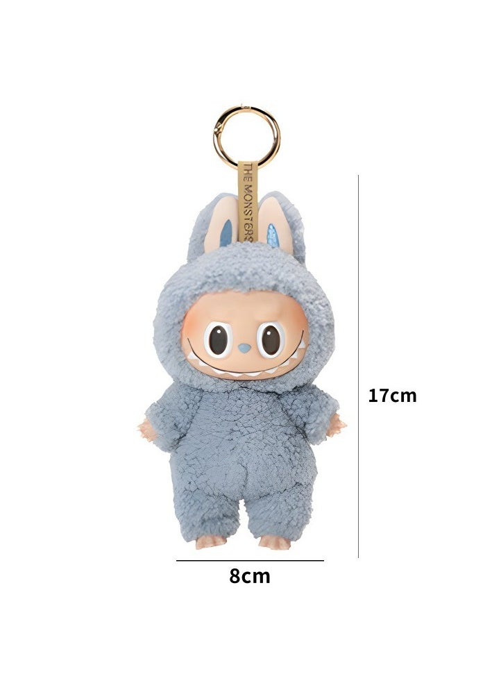 Pop marts LABUBU Keychain vinyl doll 17cm / Random Design