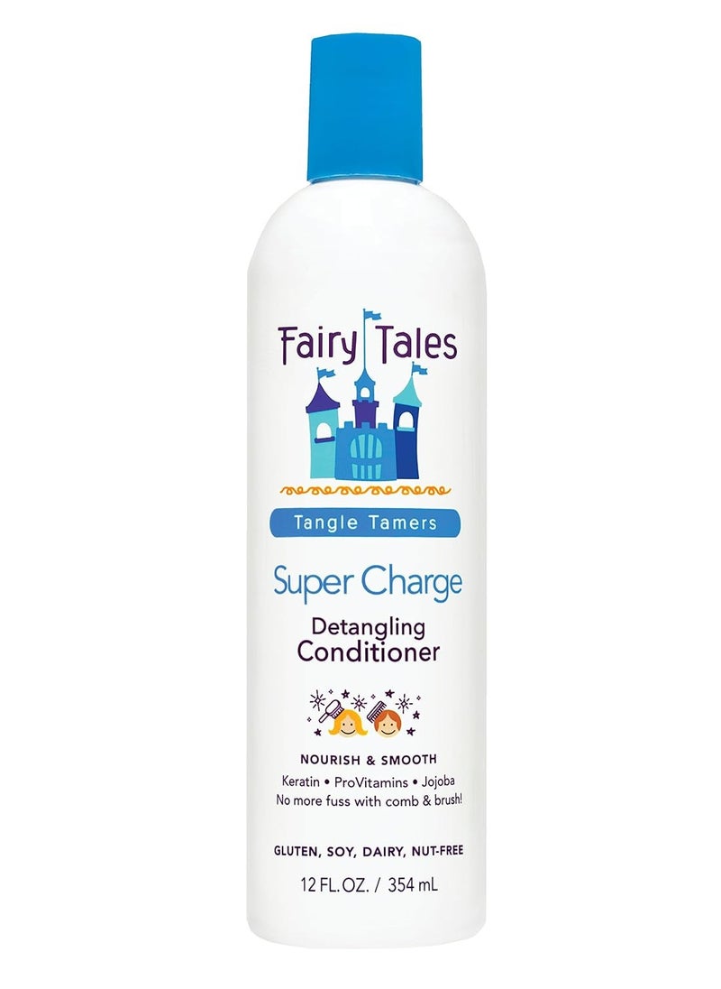 Fairy Tales Tangle Tamer Detangling Conditioner for Kids - Ultra Moisturizing and Anti Frizz Protection - Paraben Free, Sulfate Free - 12 Oz