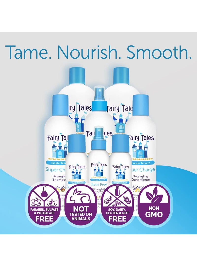 Fairy Tales Tangle Tamer Detangling Conditioner for Kids - Ultra Moisturizing and Anti Frizz Protection - Paraben Free, Sulfate Free - 12 Oz