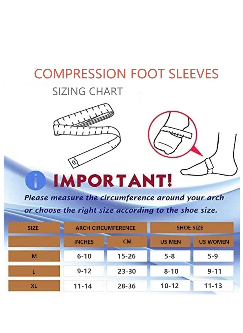 Silicone Ankle Support Sleeve Copper Infused Ankle Brace Effective Relief for Chronic Ankle Tendonitis Plantar Fasciitis Achilles Tendon Pain Prevent Ankle Injuries 1Pair Large