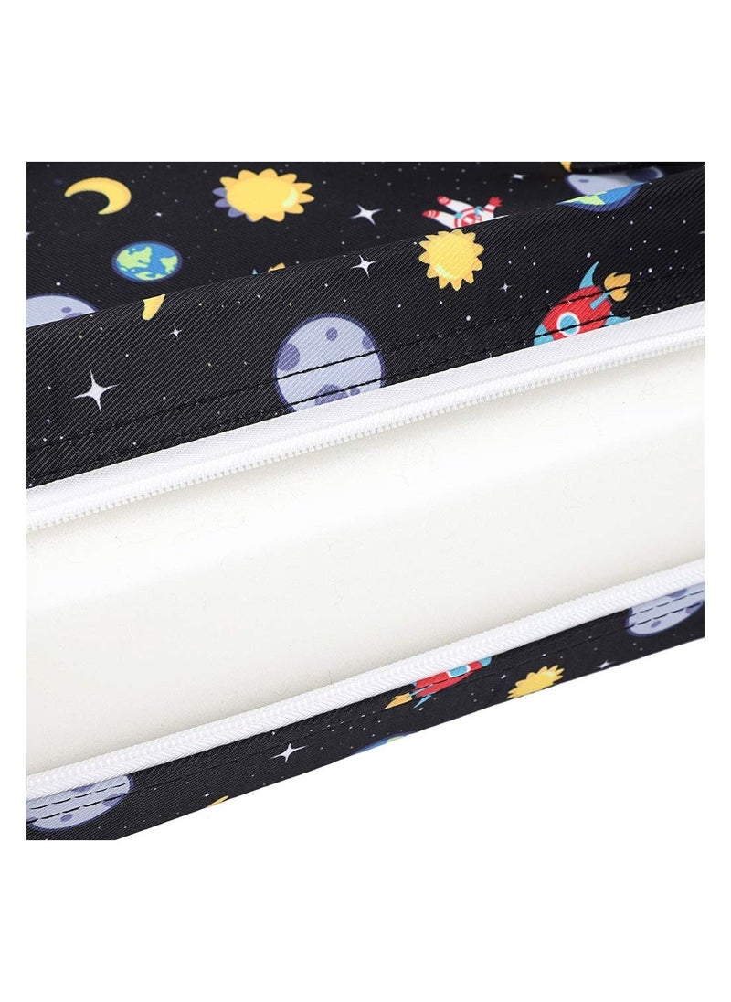 Chair Increasing Cushion Baby Toddler Kids Infant Portable Dismountable Highchair Booster Seat Cushion Washable Thick Chair Seat Cloth Straps Starry Sky