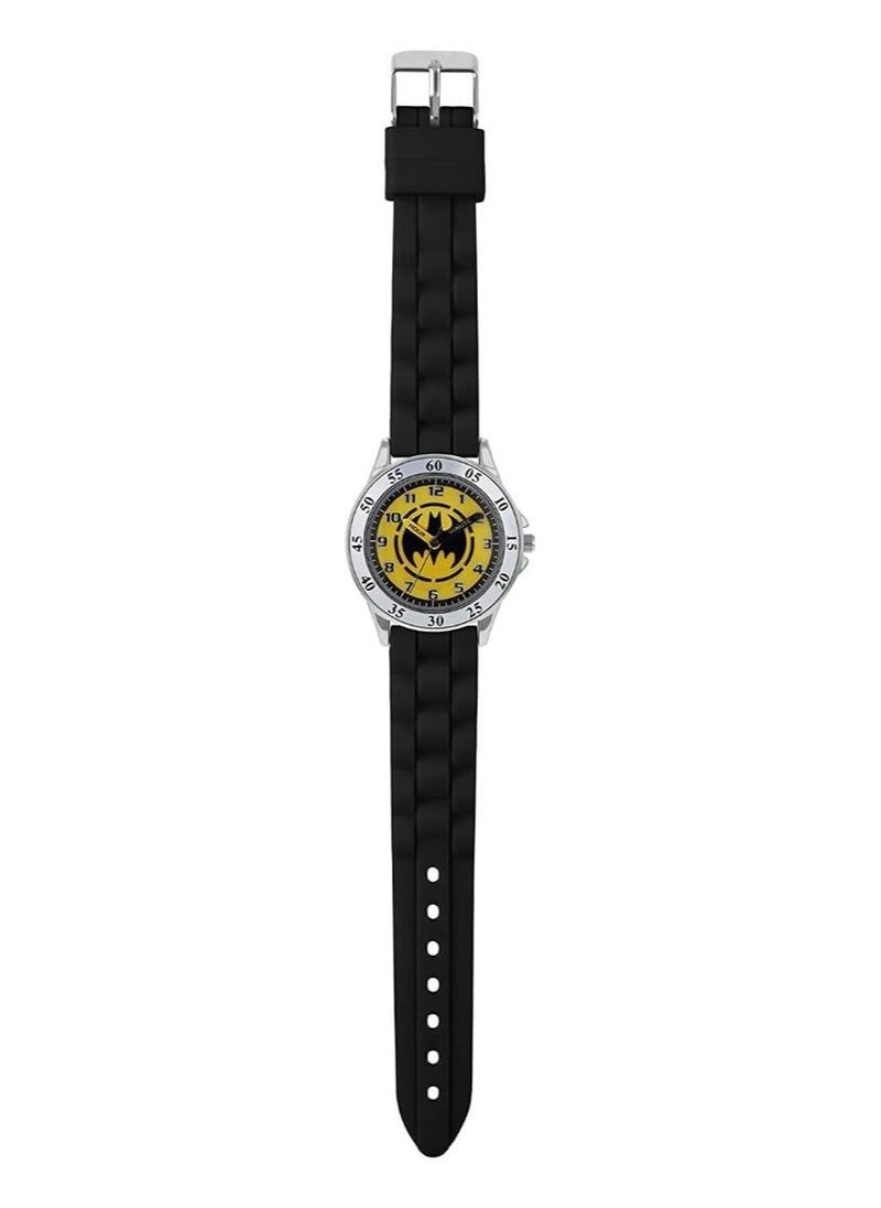 Batman  Analogue Quartz Watch with Rubber Strap