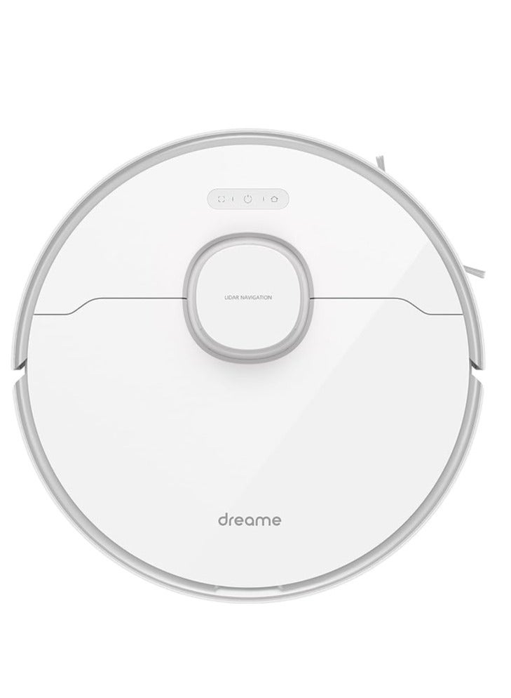 Dreame L10 Pro 2-in-1 Robot Vacuum Cleaner And Mop, Lidar Robotic Vacuum With Superb Navigation And High Precision 3D, 4-Stage Cleaning, Multi-Level Mapping With 2 Year Warranty 46 W RLS5L-W WHITE