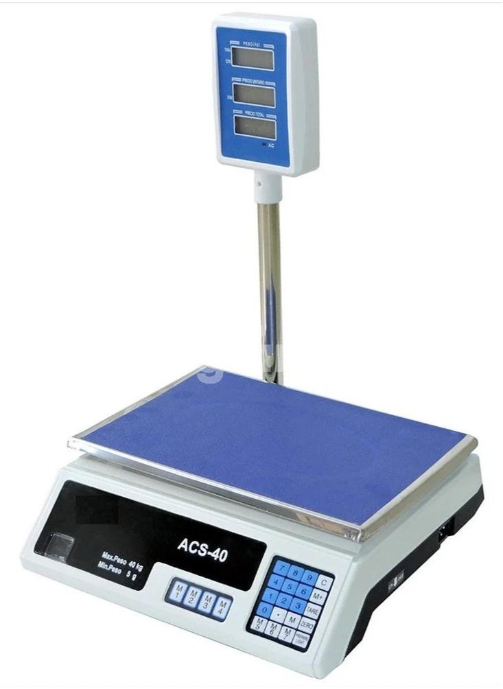 Electronic Digital Price Computing Platform Scale / ACS-40